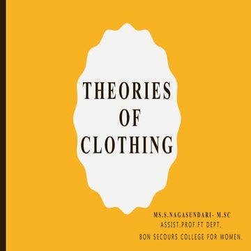 Theories of clothing