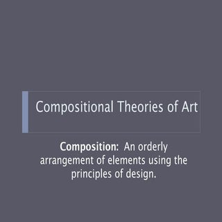 Theories of Composition