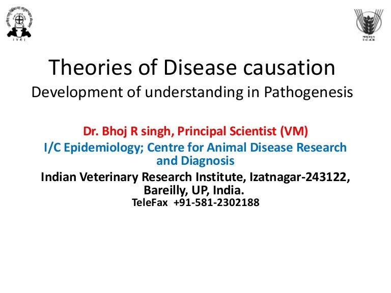 Theories of disease causation
