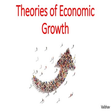 Theories of economic growth