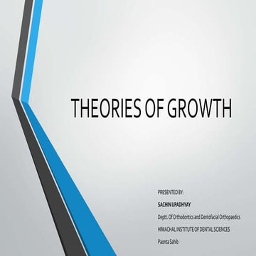 Theories of growth