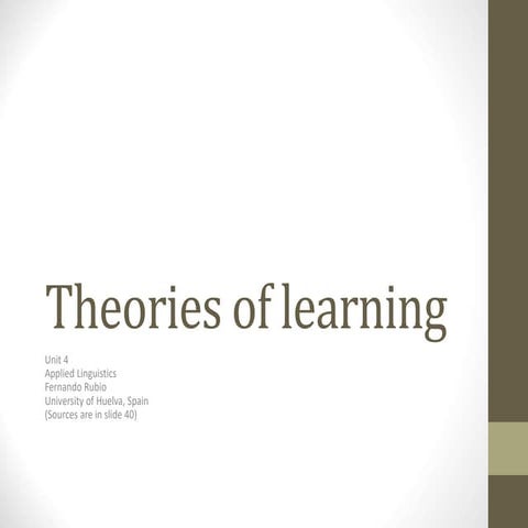 Theories of learning.ppt