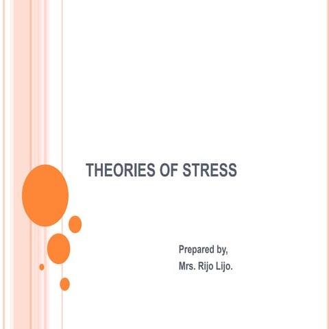 Theories of Stress
