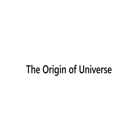 The Origin of Universe | Real space-time system theory | Dr Mukesh Bangar