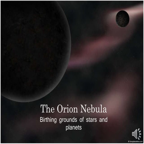 The Orion nebula LA175 OL1 | PPTX