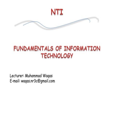 Theory lecture01-prt i