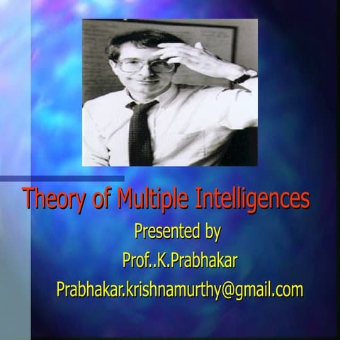 Theory of Multiple Intelligences 
