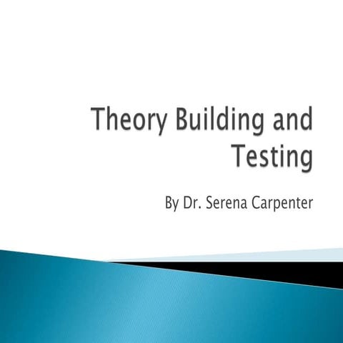 Theorybuilding f13