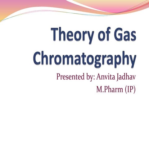 Theory for gas chromatography