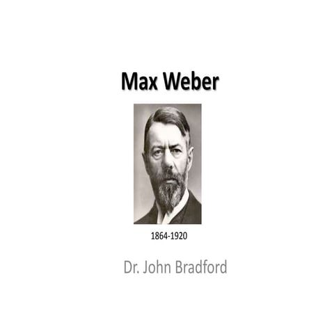 Max Weber