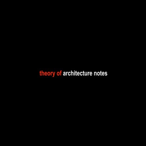 theory_of_architecture_notes for 1st year students.pdf