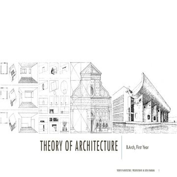 Theory of architecture unit 02