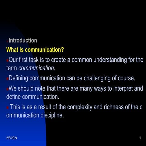 Theory of communication .ppt