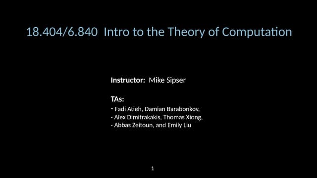 Theory of computation anna University ppt