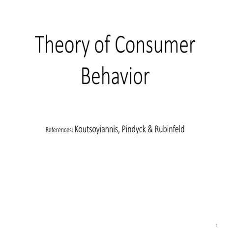 theory of consumer behavior in btech.pdf