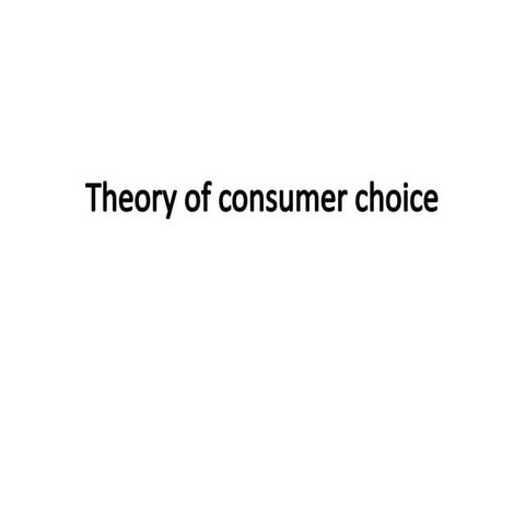 GahashshahTheory of consumer choice.pptx