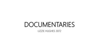 Theory of documentaries 