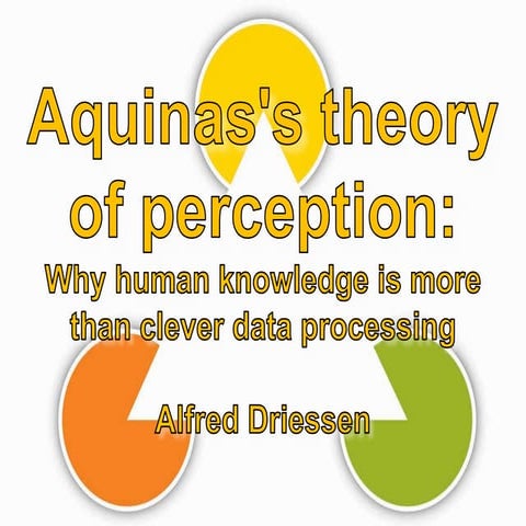Aquinas' Theory of Perception