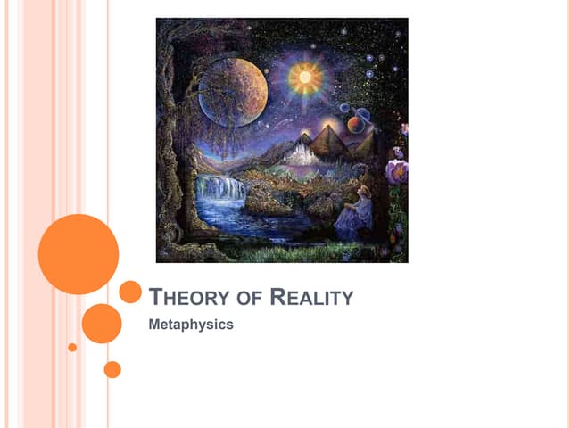 What Is Reality | PPTX | Science