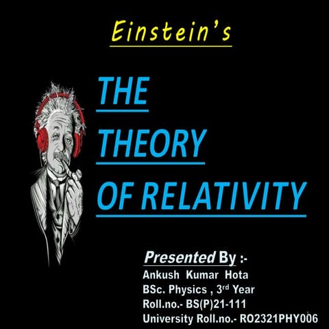General and Special Theory Of Reletivity.pptx