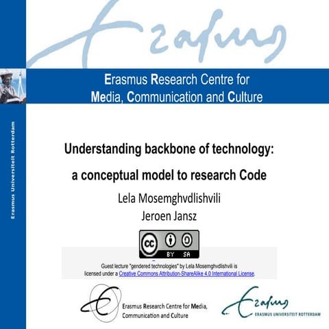Understanding backbone of technology: a conceptual model to research Code