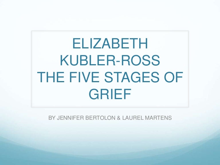 theory presentation kubler ross