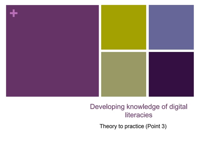 Theory to pracitce point 3