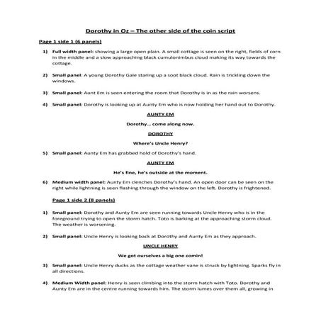 The otherside of the coin script | DOCX
