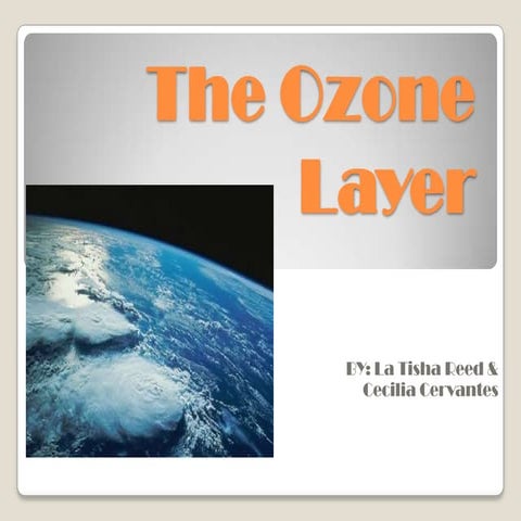 The ozone layer
