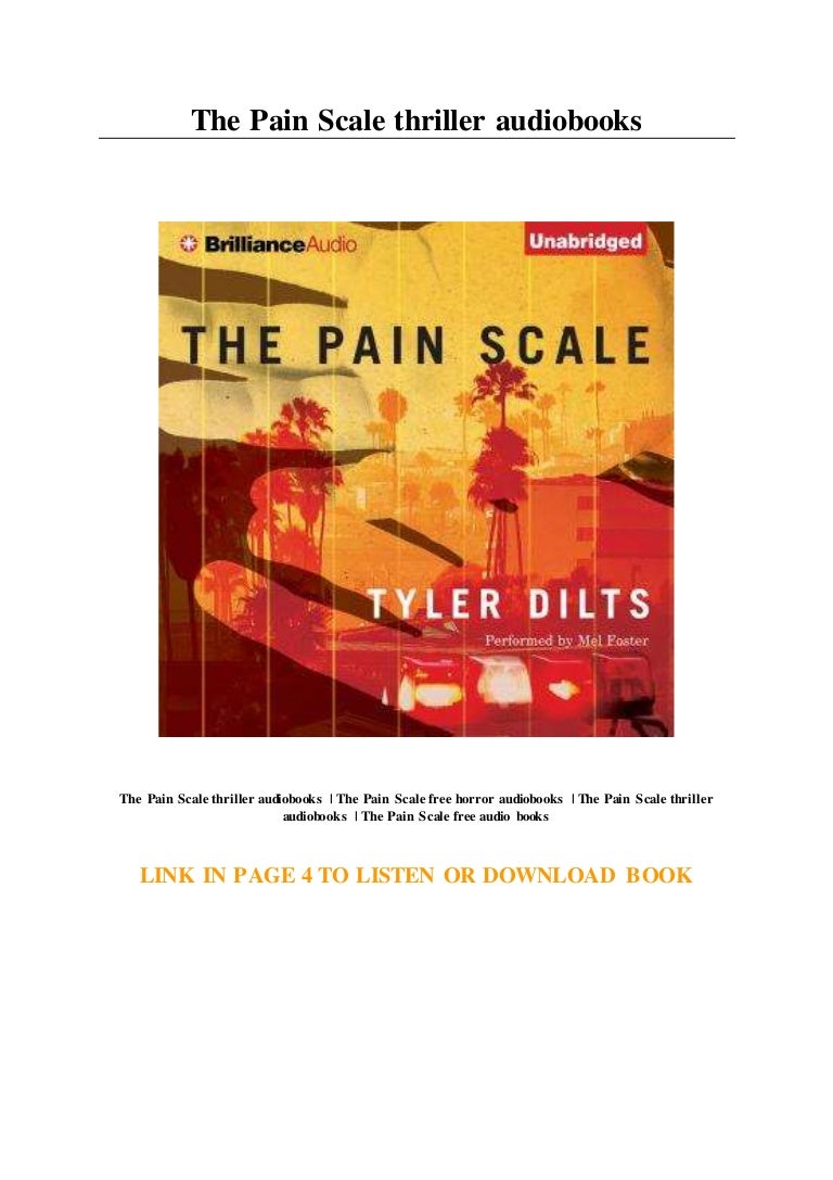 The Pain Scale Thriller Audiobooks