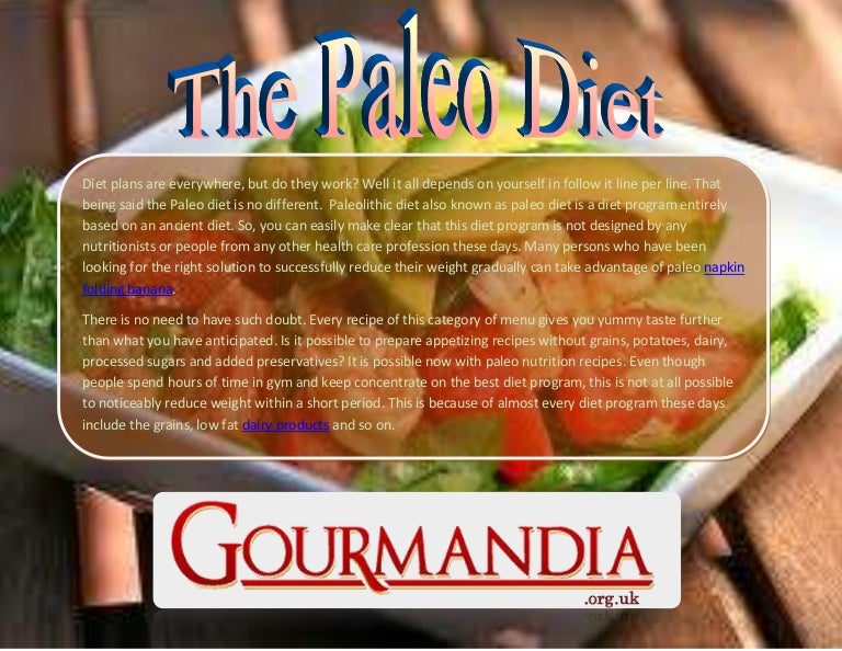 The Paleo Diet 