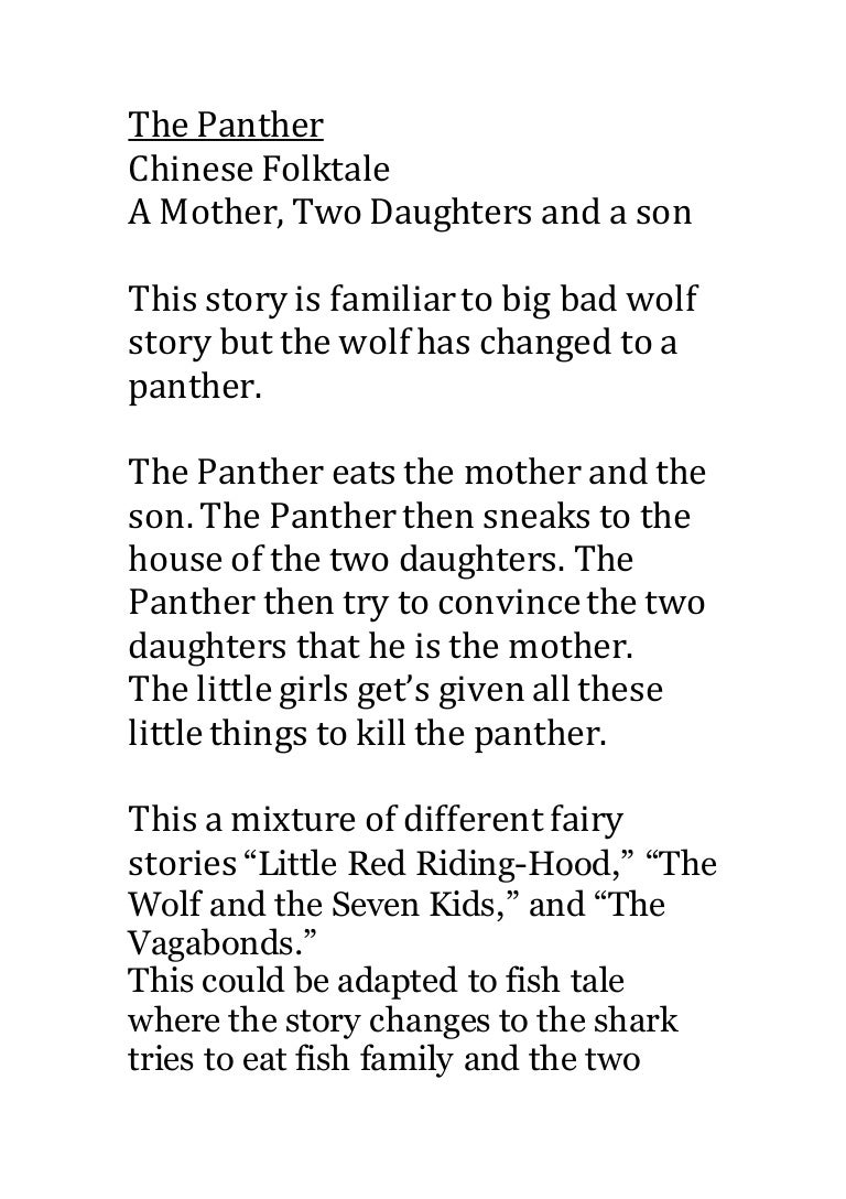 Folktale stories