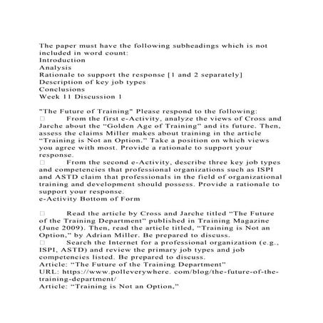 The paper must have the following subheadings which is not include.docx