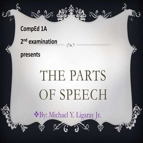 The parts of speech