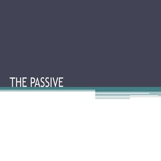 The passive avanzado 1