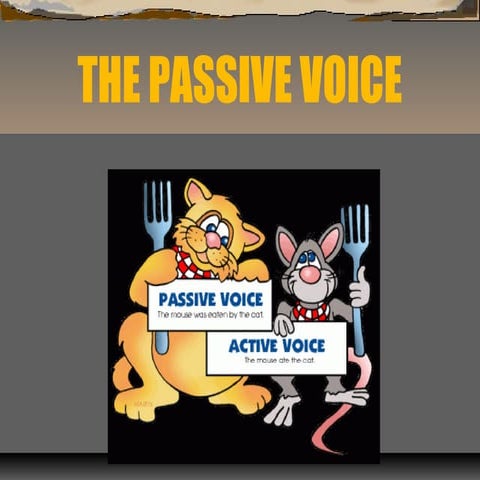 The passive voice