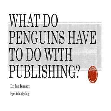 The past, present, and future of publishing