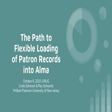 The path to flexible loading of patron records