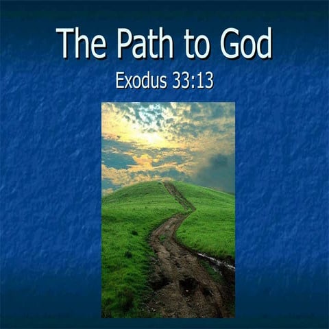 The path to god