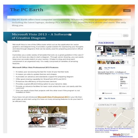 Microsoft Visio 2013 – A Software of Creative Diagram
