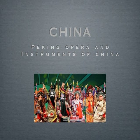 The Peking Opera