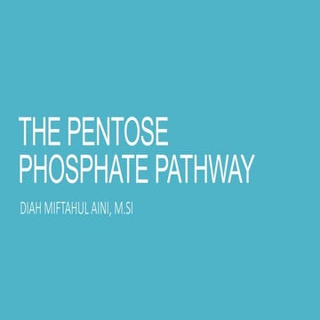 THE PENTOSE PHOSPHATE PATHWAY POWER POINT.pptx