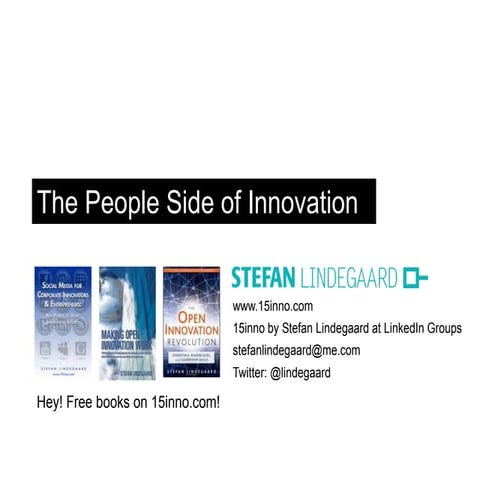 The People Side of Innovation