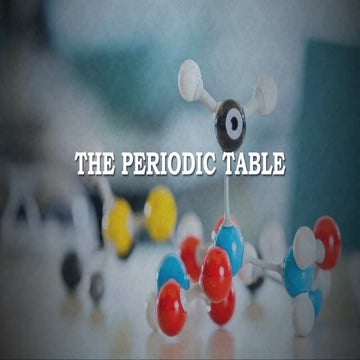 The periodic table class 10