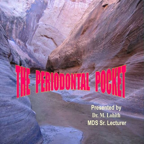 THE PERIODONTAL POCKET.ppt