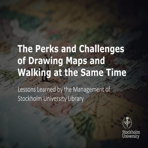 The Perks and Challenges of Drawing Maps and Walking at the Same Time