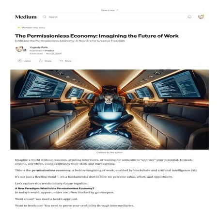 The Permissionless Economy_ Imagining the Future of Work _ by Yogesh Malik _ ...