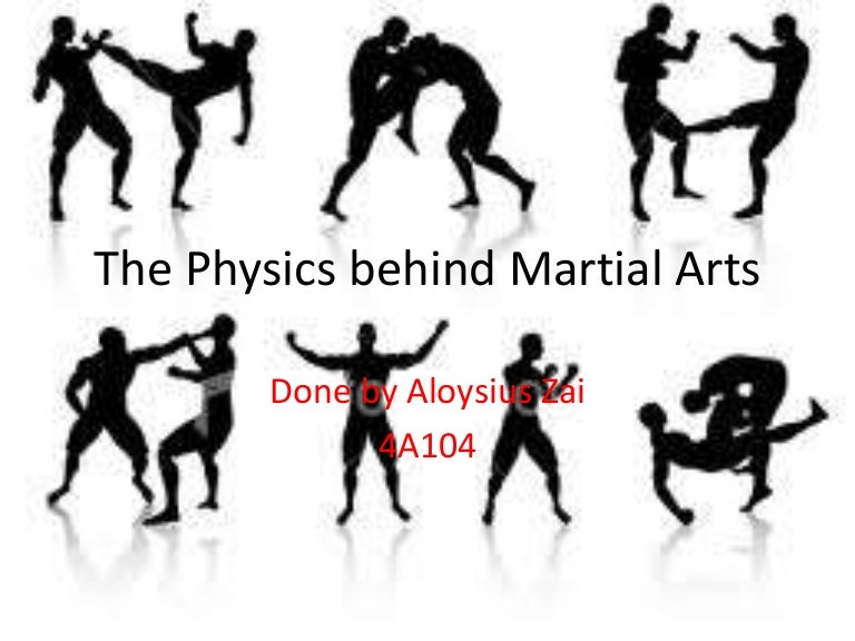 The physics behind martial arts