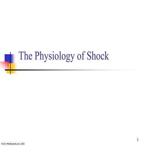 The Physiology of Shock.ppt