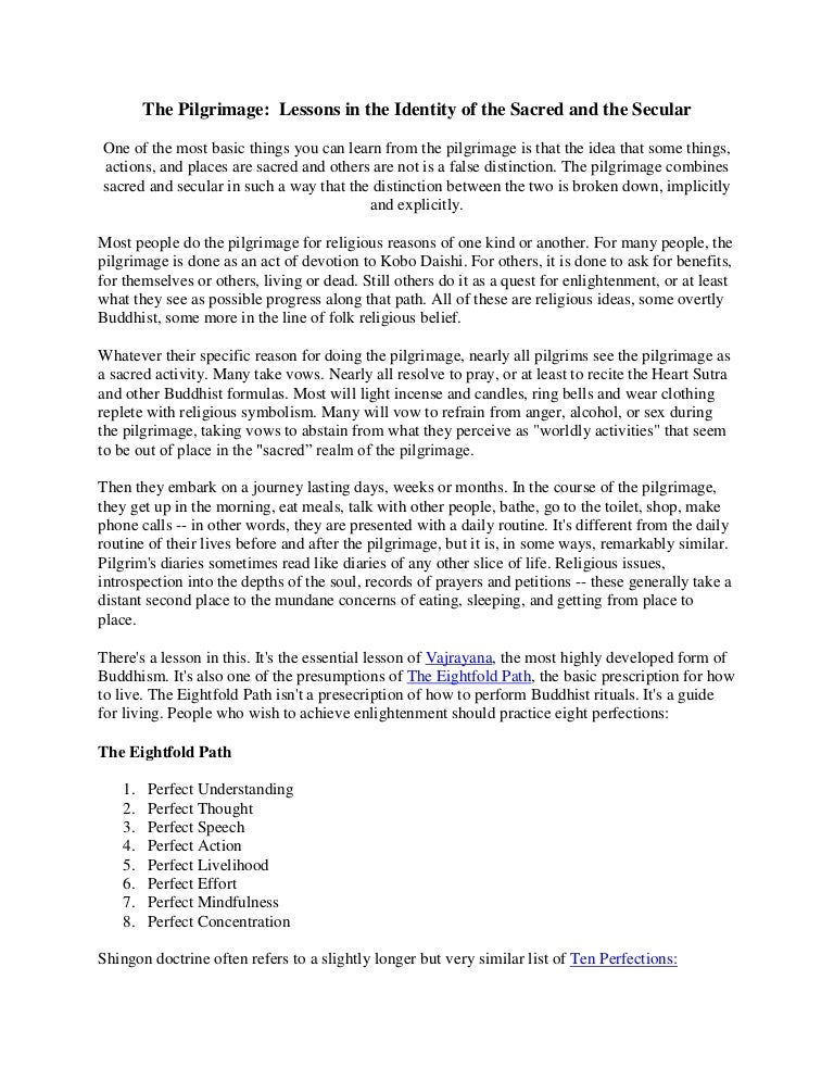 Religious walk image